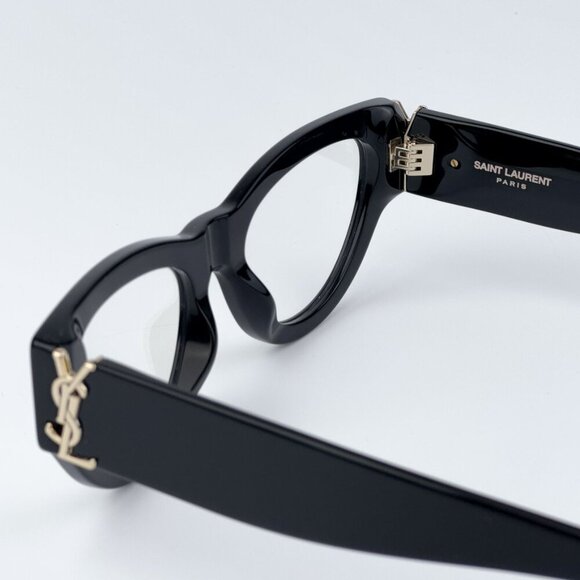 Saint Laurent SLM94OPT 001 BRAND NEW Eyeglasses Black Cat Eye Women - Picture 7 of 10